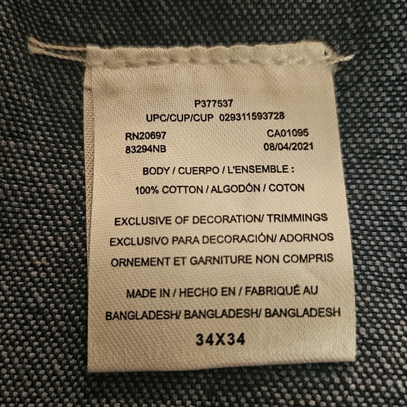 NWOT DICKIES Men'sIndigoBibOveralls-tag says34x34;BUT,fit like 38x36..Mislabeled - Picture 5 of 10
